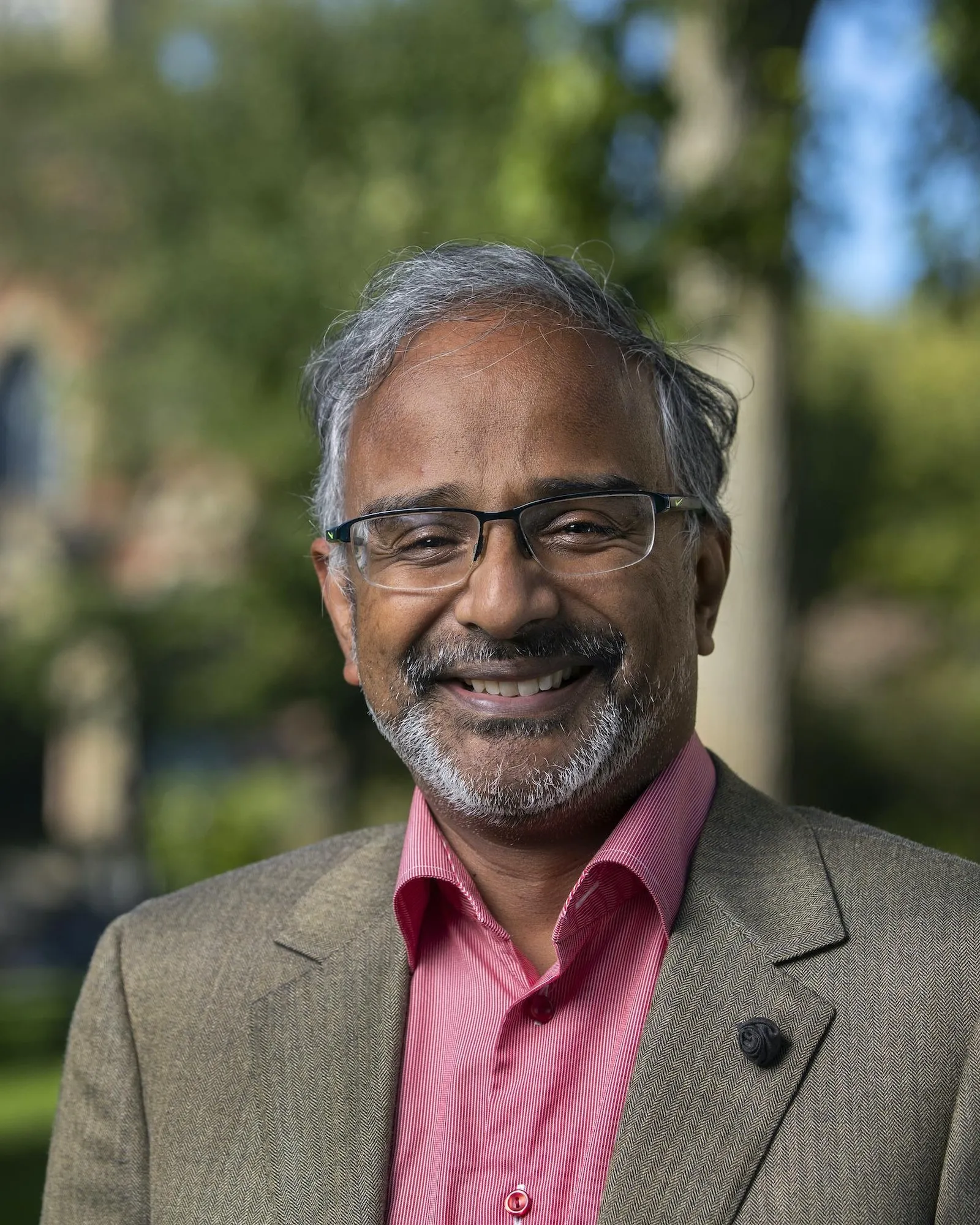Suresh Venkatasubramanian on the Brown University campus