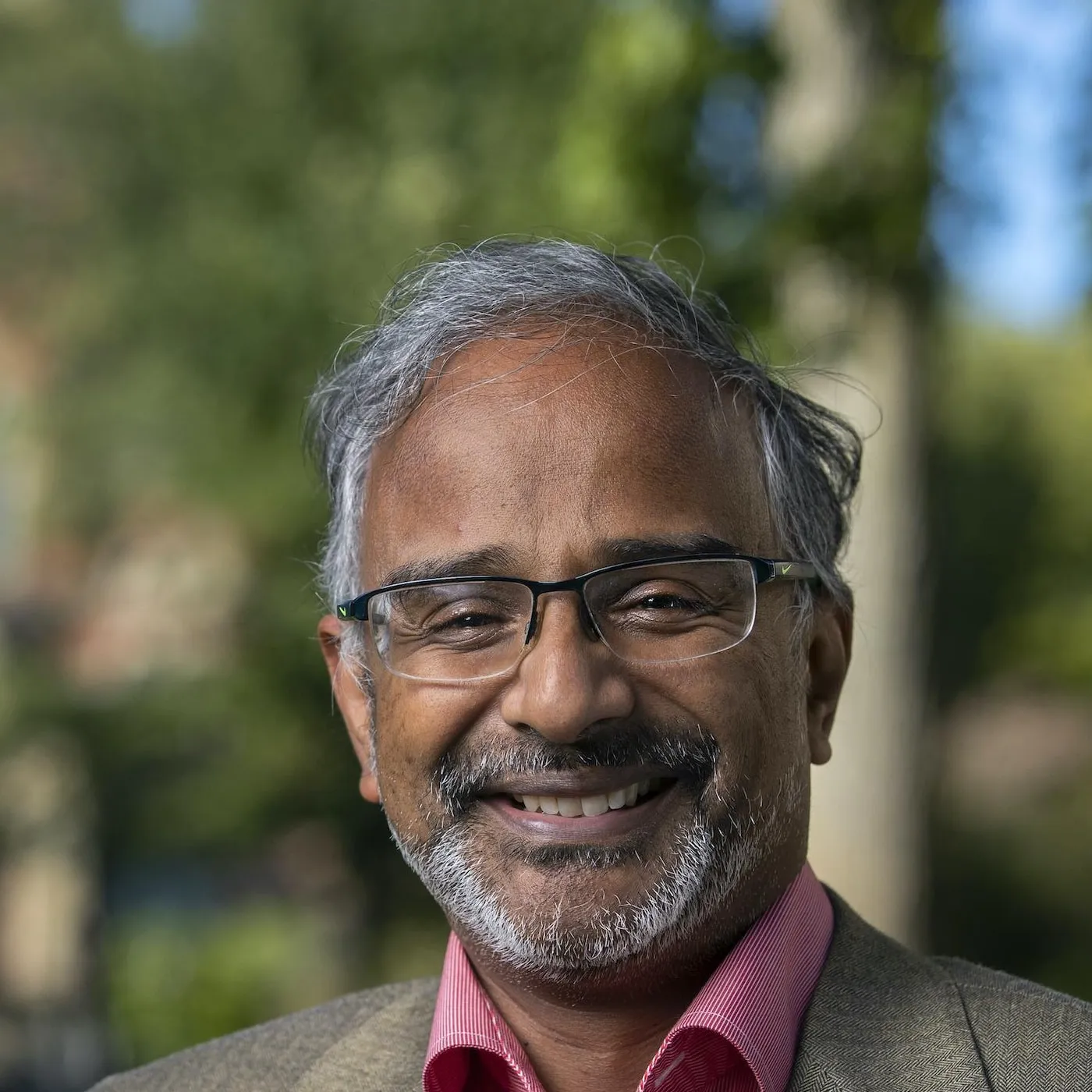 Suresh Venkatasubramanian on the Brown University campus